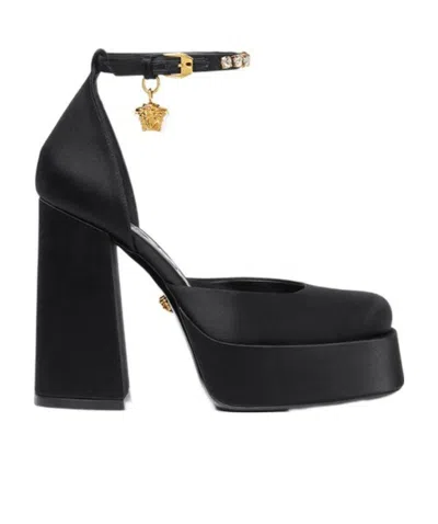 VERSACE VERSACE MEDUSA AEVITAS PLATFORM PUMPS