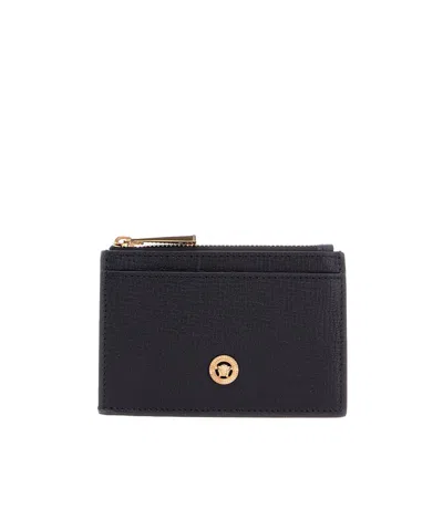 VERSACE VERSACE MEDUSA BIGGIE ZIPPED WALLET