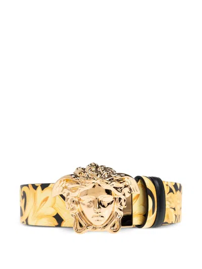 VERSACE MEDUSA HEAD-BUCKLE BELT