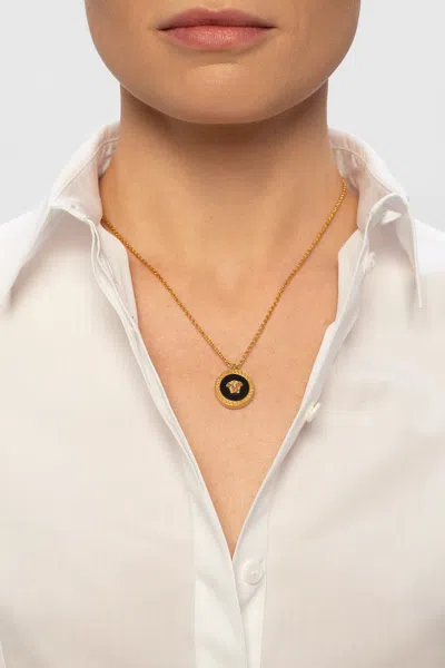 VERSACE VERSACE MEDUSA HEAD NECKLACE