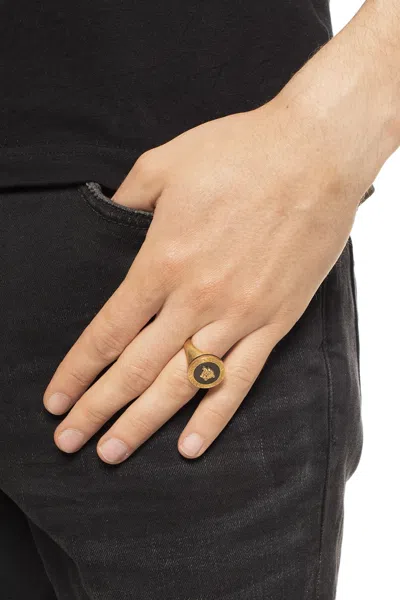 VERSACE VERSACE MEDUSA HEAD RING