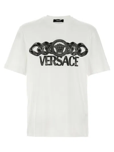 VERSACE VERSACE 'MEDUSA' LOGO PRINT T-SHIRT