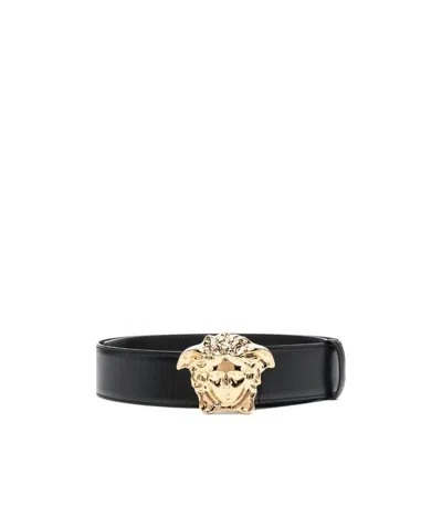 VERSACE VERSACE LA MEDUSA GRECA BUCKLE BELT