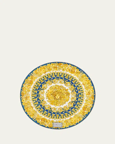 VERSACE MEDUSA RHAPSODY BLUE SERVICE PLATE