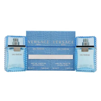 VERSACE VERSACE MEN'S EAU FRAICHE DUO SET GIFT SET FRAGRANCES 8018365500228