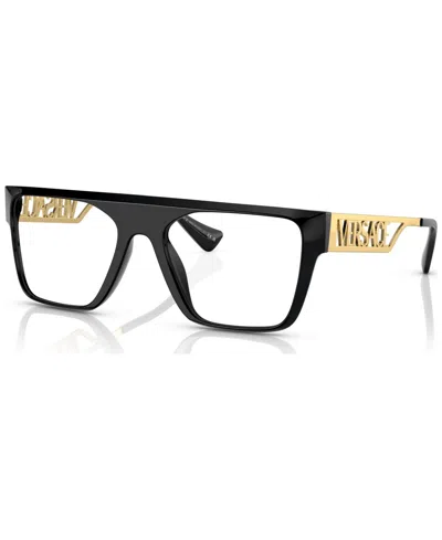 VERSACE MEN'S RECTANGLE EYEGLASSES, VE3326U55-O