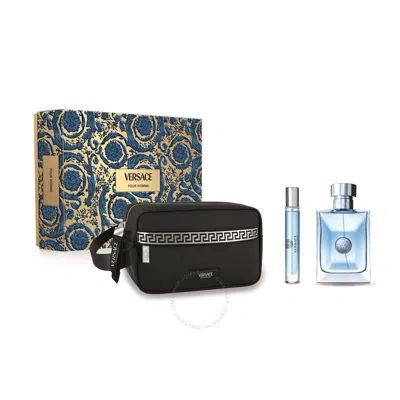VERSACE VERSACE MEN'S VERSACE POUR HOMME GIFT SET FRAGRANCES 8011003893492