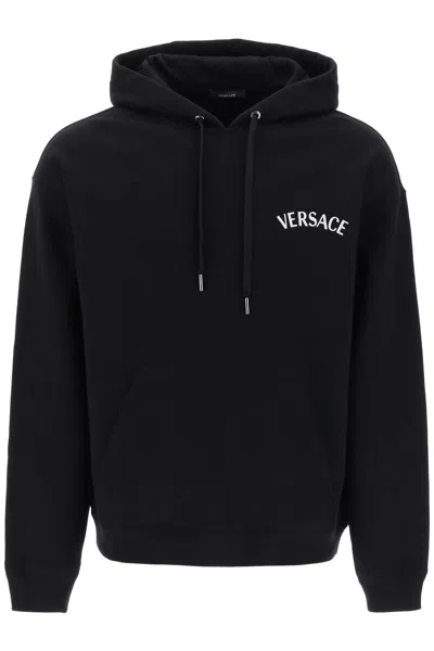 VERSACE VERSACE MILANO STAMP HOODIE MEN
