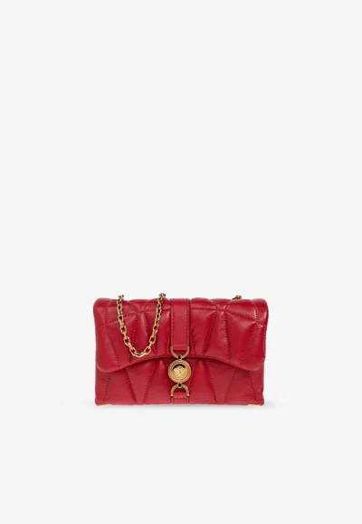 VERSACE MINI KLEIO QUILTED SHOULDER BAG