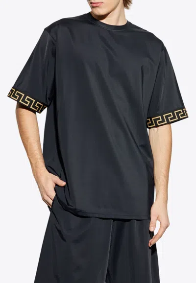 VERSACE OVERSIZED BEACH COVER-UP T-SHIRT