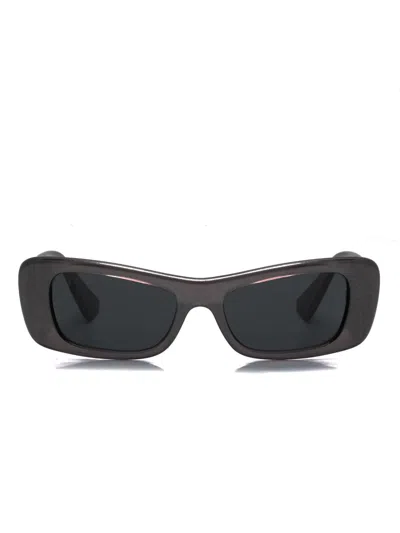VERSACE RECTANGLE-FRAME SUNGLASSES