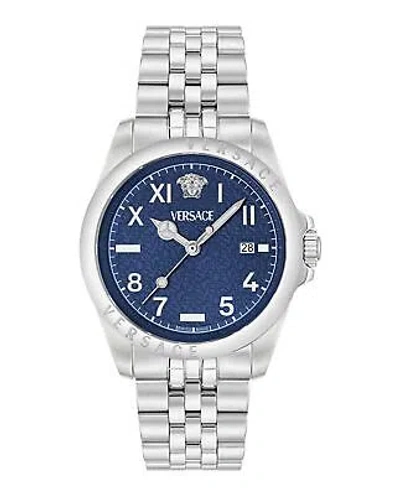 VERSACE VERSACE SILVER MENS ANALOGUE WATCH ANTEO VE9H00324