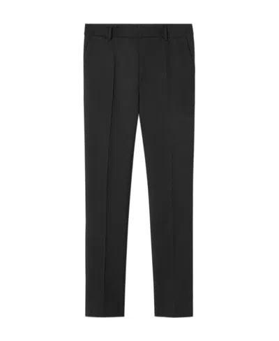 VERSACE VERSACE LOG-PATCH STRAIGHT-LEG PANTS