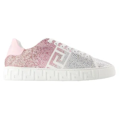 VERSACE SNEAKERS - VERSACE - LEATHER - WHITE