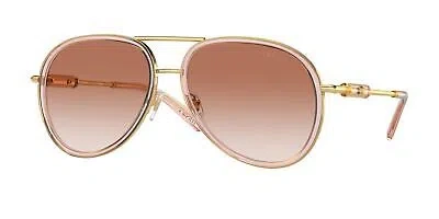 VERSACE VERSACE SUNGLASSES VE2260 100213 60MM BROWN TRANSPARENT / PINK GRADIENT LENS