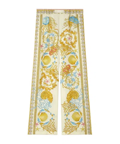 VERSACE VERSACE BAROCCO PRINTED TROUSERS
