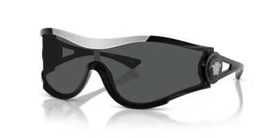 VERSACE VERSACE VE 4475 BLACK/GREY (GB1/87) SUNGLASSES