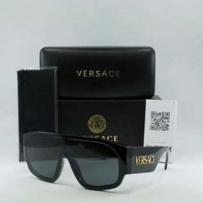 VERSACE VERSACE VE4439 GB1/87 BLACK/DARK GREY 133-1-145 SUNGLASSES