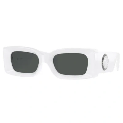 VERSACE VERSACE VE4474U 314/87 WHITE/DARK GREY 52-20-140 SUNGLASSES AUTHENTIC