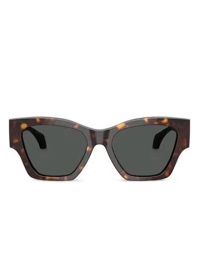 VERSACE WAYFARER-FRAME SUNGLASSES