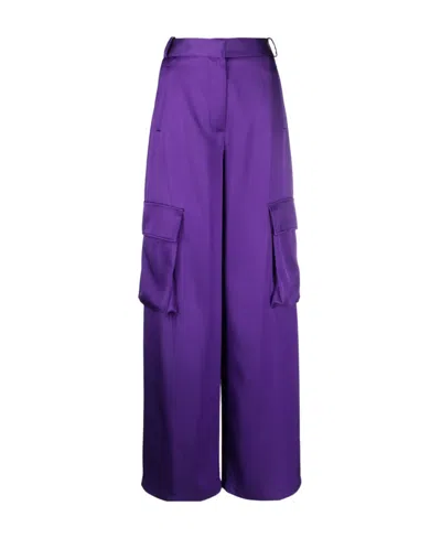 VERSACE VERSACE WIDE-LEG CARGO PANTS