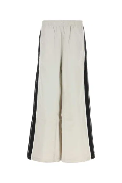 VETEMENTS VETEMENTS CHALK POLYESTER JOGGERS