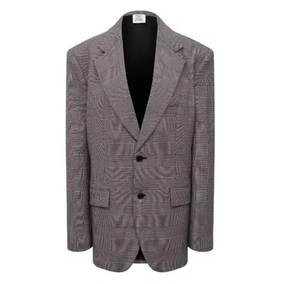 VETEMENTS VETEMENTS CHECK 3.0 TAILORED BLAZER JACKET
