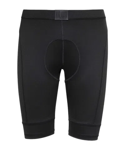 VETEMENTS LOGO-APPLIQUÉ SHORTS