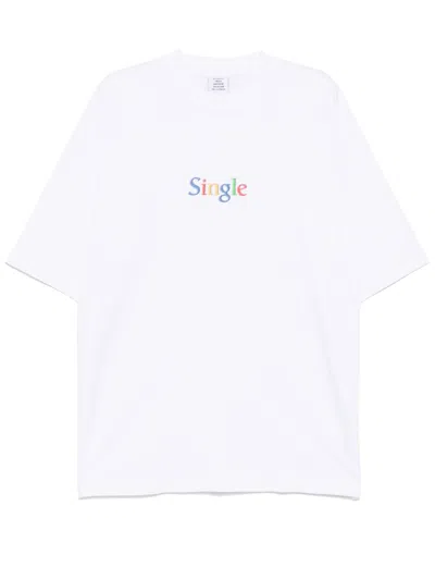 VETEMENTS GRAPHIC-PRINT T-SHIRT