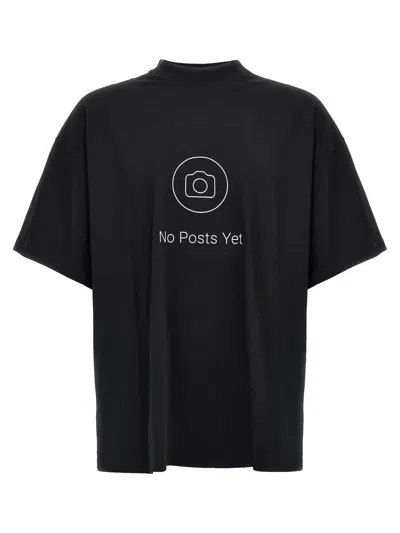 VETEMENTS VETEMENTS 'NO POSTS' T-SHIRT