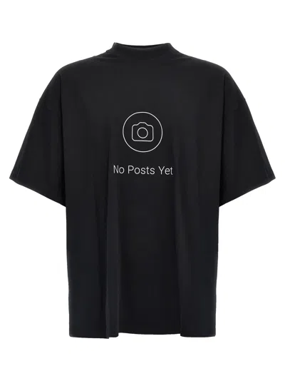 VETEMENTS NO POSTS T-SHIRT