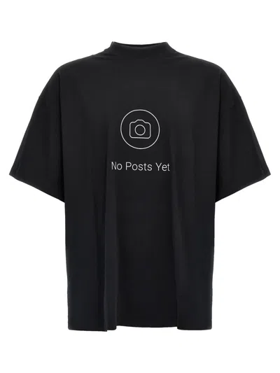 VETEMENTS VETEMENTS 'NO POSTS' T-SHIRT