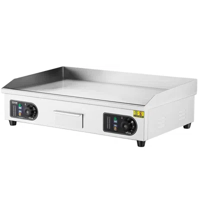 VEVOR COMMERCIAL ELECTRIC GRIDDLE, 4400W COUNTERTOP FLAT TOP GRILL, 122¬∞F-572 ¬∞F ADJUSTABLE TEMP, 28.74 