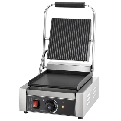VEVOR COMMERCIAL PANINI GRILL, 1800W ELECTRIC SANDWICH PANINI MAKER, STAINLESS STEEL SANDWICHS PRESS GRILL