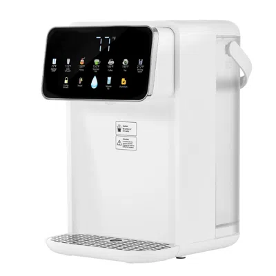 VEVOR COUNTERTOP INSTANT HOT WATER DISPENSER WITH 7 TEMPS 7 VOLUMES 118OZ TANK - WHITE