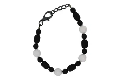 VICKISARGE WOMEN'S BLACK / WHITE LYDIA'S WORST NIGHTMARE BRACELET