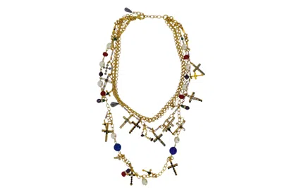 VICKISARGE WOMEN'S GOLD THE GARLAND NECKLACE