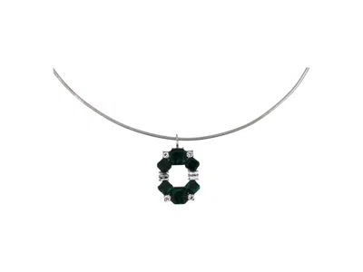 VICKISARGE WOMEN'S INDORE CHOKER IN GREEN