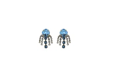 VICKISARGE WOMEN'S NEUTRALS / BLUE / SILVER THE BLUE SPARKLER IN PLATINUM