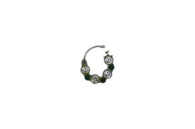 VICKISARGE WOMEN'S NEUTRALS / GREEN CALANAIS NOSE RING
