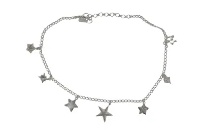 VICKISARGE WOMEN'S NEUTRALS / SILVER RADIANT NECKLACE