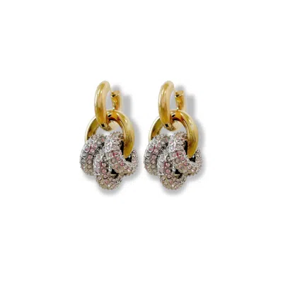 VICKY&NICO WOMEN'S GOLD / SILVER SPHERE HARMONY TRIO GOLD-SILVER