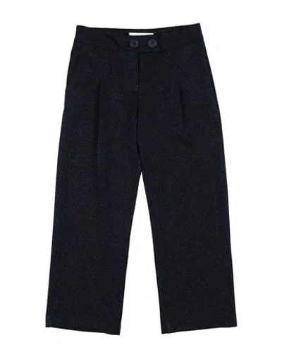 VICOLO VICOLO GIRL TODDLER GIRL PANTS MIDNIGHT BLUE SIZE 6 VISCOSE, POLYESTER, POLYAMIDE, ELASTANE