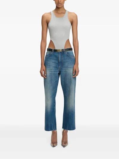 VICTORIA BECKHAM HIGH LEG-CUT BODYSUIT