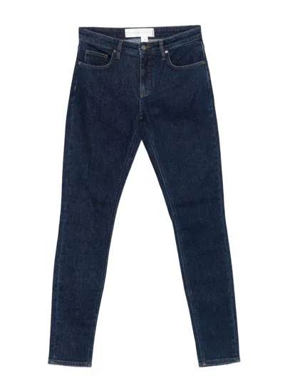 VICTORIA BECKHAM LOGO-PATCH JEANS
