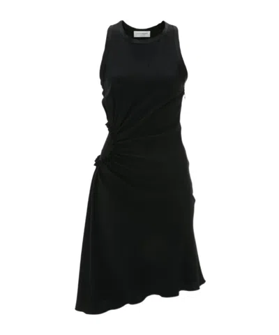 VICTORIA BECKHAM RIBBED MAXI DRESS