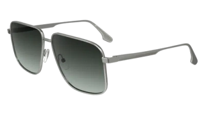 VICTORIA BECKHAM VICTORIA BECKHAM VB243S 044 SILVER/GREEN GRADIENT 57/13/140 FEMALE SUNGLASSES