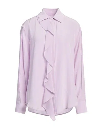 VICTORIA BECKHAM VICTORIA BECKHAM WOMAN SHIRT PINK SIZE 4 SILK