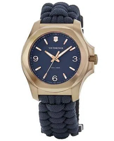 VICTORINOX SWISS ARMY VICTORINOX SWISS ARMY I.N.O.X. V QUARTZ BLUE DIAL WOMEN'S WATCH 241955