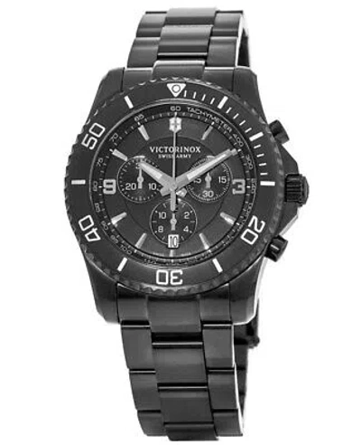 VICTORINOX SWISS ARMY VICTORINOX SWISS ARMY MAVERICK CHRONOGRAPH BLACK MEN'S WATCH 241797